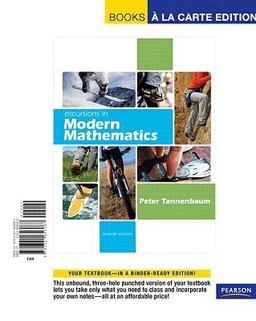 Excursions in Modern Mathematics, Books a la Carte Edition 7th 9780321656087 Front Cover