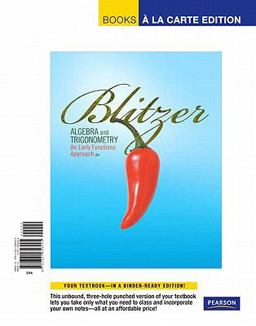 Algebra and Trigonometry