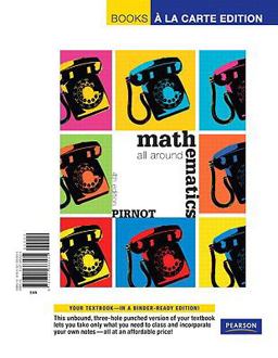 Mathematics All Around 4th 9780321663535 Front Cover