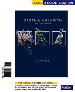 Books a la Carte for Organic Chemistry