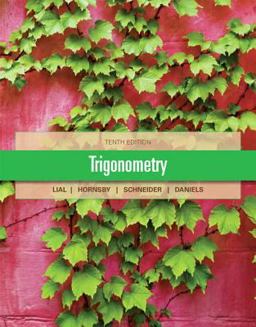 Trigonometry 10th 9780321671776 Front Cover