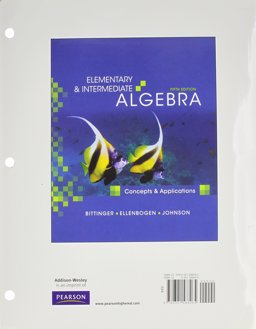 Elementary and Intermediate Algebra