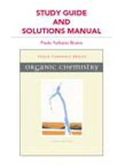 Study Guide and Solutions Manual for Organic Chemistry 6th 9780321676825 Front Cover