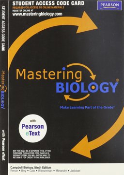 Masteringbiology® with Pearson Etext -- Valuepack Access Card -- For Campbell Biology
