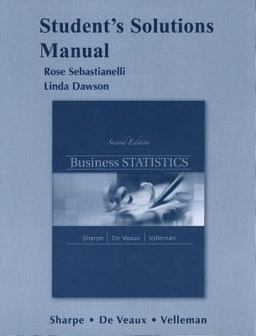 Student Solutions Manual for Business Statistics