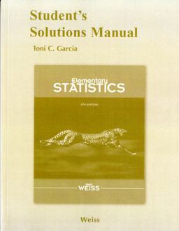 Student Solutions Manual for Elementary Statistics