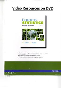 Videos on DVD for Elementary Statistics