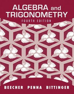 Algebra and Trigonometry 4th 9780321693983 Front Cover