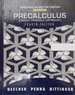 Annotated Instructor's Edition for Precalculus