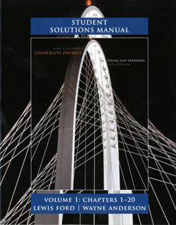 Student Solutions Manual for University Physics Volume 1 (Chs. 1-20) 13th 9780321696687 Front Cover