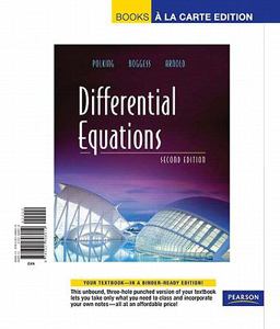 Differential Equations, Books a la Carte Edition Differential Equations, Books a la Carte Edition