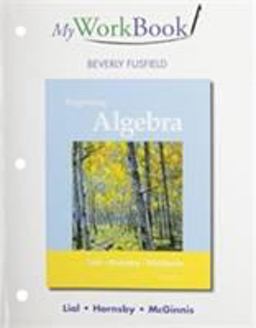 MyWorkBook for Beginning Algebra