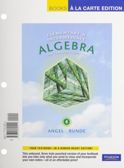 Elementary and Intermediate Algebra for College Students