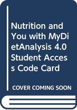 Nutrition& you& mydietanalysis 4. 0 sak Pkg