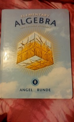 Elementary Algebra for College Students