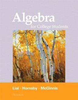 Algebra for College Students, Books a la Carte Edition