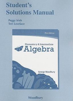 Student Solutions Manual for Elementary and Intermediate Algebra