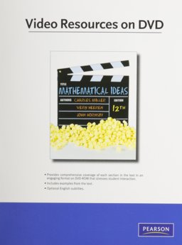 Video Resources on DVD for Mathematical Ideas