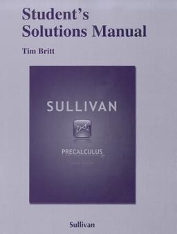 Student Solutions Manual for Precalculus
