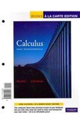 Calculus Early Transcendentals, Books a la Carte Plus MyMathLab/MyStatLab Student Access Kit  9780321721761 Front Cover