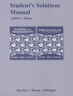 Algebra and Trigonometry; Precalculus