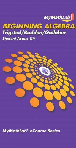 Beginning Algebra -- Mylab Math Access Card
