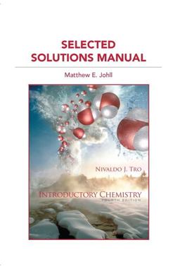 Student Solution Manual for Introductory Chemistry