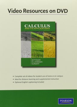 Videos on DVD-ROM for Calculus and Its Applications