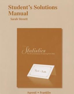 Student's Solutions Manual for Statistics