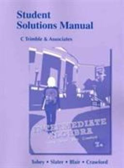 Student Solutions Manual for Intermediate Algebra