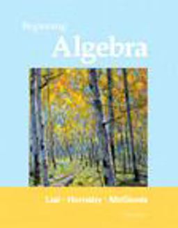Beginning Algebra 11th 9780321760142 Front Cover