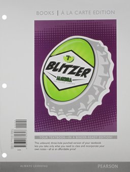 Algebra for College Students, Books a la Carte Edition