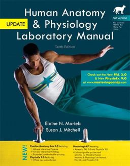 Human Anatomy and Physiology Laboratory Manual, Cat Version, Update 10th 9780321765581 Front Cover