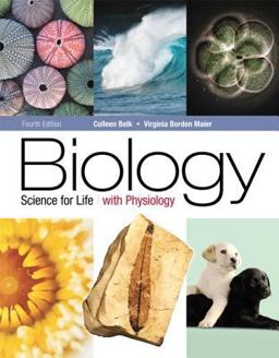 Biology Science for Life with Physiology 4th 9780321767585 Front Cover