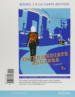 Intermediate Algebra, Books a la Carte Edition