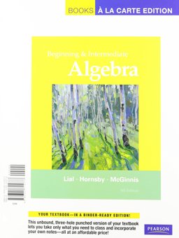 Beginning and Intermediate Algebra 5th 9780321772022 Front Cover