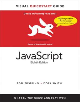 JavaScript Visual QuickStart Guide 8th 9780321772978 Front Cover