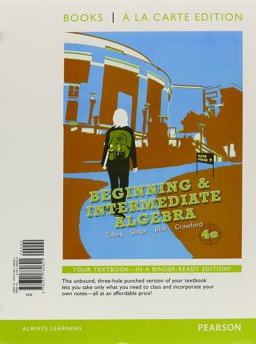 Beginning and Intermediate Algebra, Books a la Carte Edition