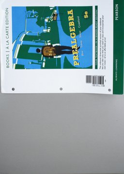 Prealgebra, Books a la Carte Edition