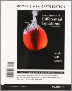 Fundamentals of Differential Equations, Books a la Carte Edition 8th 9780321785138 Front Cover