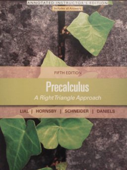 Annotated Instructor's Edition for Precalculus