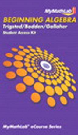 Beginning Algebra -- Mylab Math + Guided Notebook