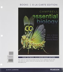 Campbell Essential Biology, Books a la Carte Edition 5th 9780321788238 Front Cover