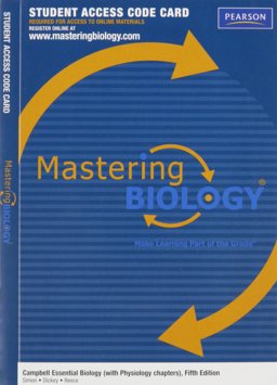 Mastering Biology -- Standalone Access Card -- for Campbell Essential Biology (with Physiology Chapters)