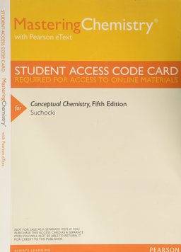 Mastering Chemistry with Pearson EText -- ValuePack Access Card -- for Conceptual Chemistry (ME Component)