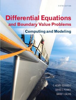 Differential Equations and Boundary Value Problems Differential Equations and Boundary Value Problems
