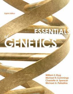 Essentials of Genetics 8th 9780321803115 Front Cover