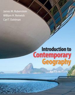 Introduction to Contemporary Geography  9780321803191 Front Cover