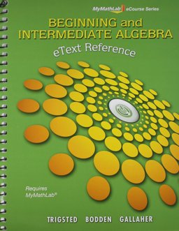 MyMathLab, Guided Notebook, and EText Reference