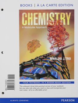 Chemistry A Molecular Approach 3rd 9780321813619 Front Cover